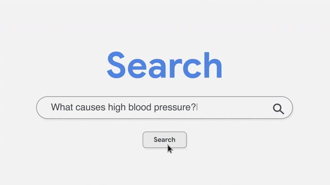 What causes high blood pressure Search Prompt