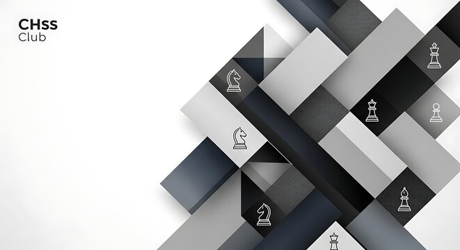 Chess pieces arranged in a strategic opening position.