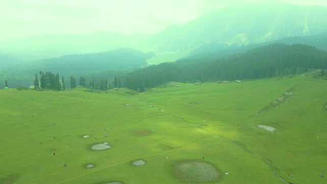 Doodhpathri (Valley of Milk) is a tourist destination and a hill station in the Indian administered union territory of Jammu and Kashmir. It is located in khan sahab area of Budgam district.