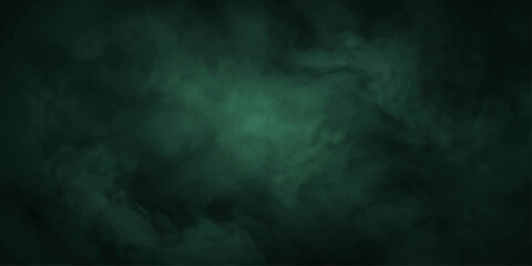Emerald Haze: Wisps of deep emerald smoke swirl and drift, creating an ethereal, mysterious atmosphere perfect for abstract backgrounds or dramatic visual effects. © Sorna