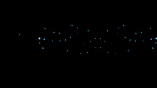 Glitter star celestial sparkle glow animation motion graphics in After Effects on black screen background, sparkling white stars with radiant shine trails and movement