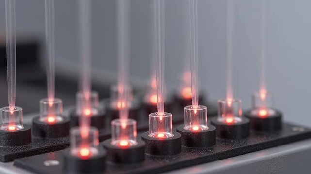 Activating a High-Tech Device with Touch Sensors and LED Indicators