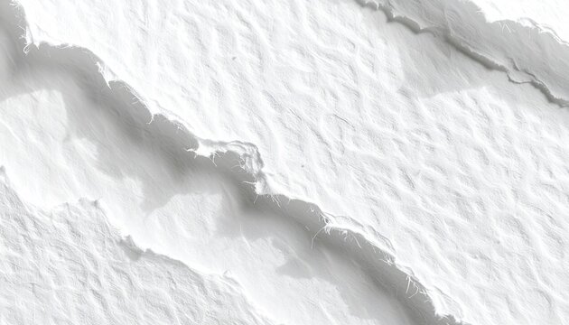 Abstract White Texture with Cracks and Shadows.