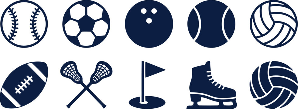 vector illustration of a set of easter eggs