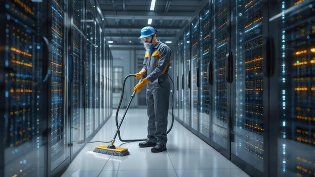 Server Room Cleaning