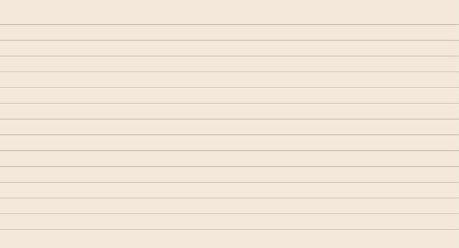 Blank Ruled Notebook Paper Background with Horizontal Lines, Vintage Writing Sheet Template