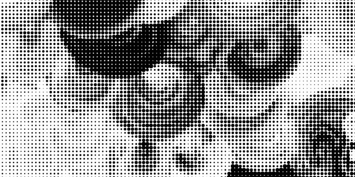 halfton pattern dot background texture overlay grunge distress linear vector.