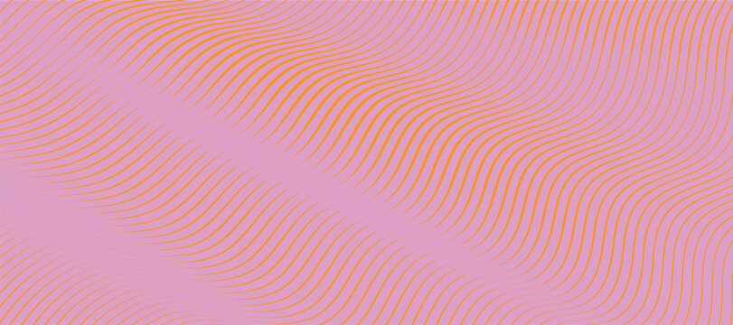 Vibrant purple background with wavy red lines pattern texture