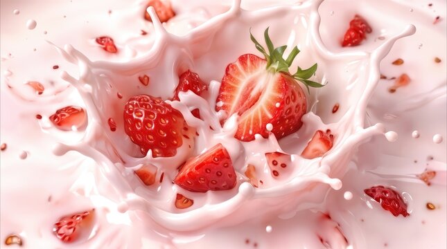 苺ミルク」の写真素材 | 697,176件の無料イラスト画像 | Adobe Stock
