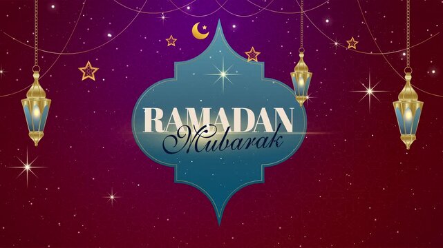 Elegant Ramadan Kareem card design