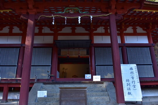 奈良県 桜井市の談山神社（秋の紅葉）