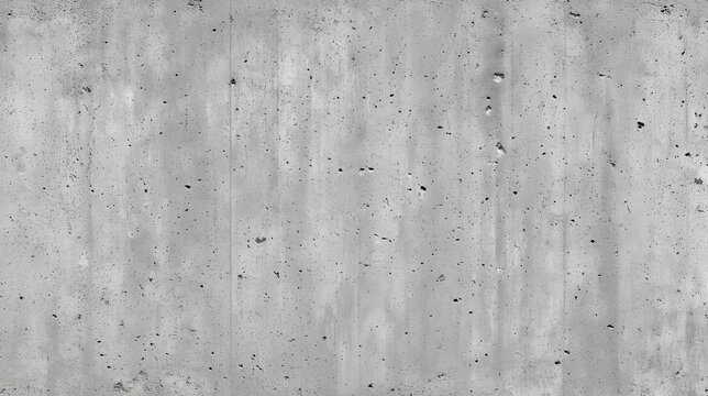 Full-frame weathered concrete wall with pitted surface, hairline cracks and vertical smudges in diffuse light