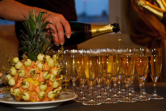 service de champagne