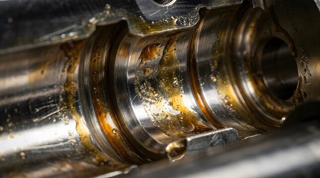 Oil Varnish Deposits Inside Servo Valve Passages for Industrial Reliability Analysis