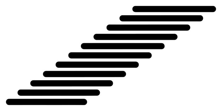 Abstract diagonal parallel bars pattern in minimalist geometric style
