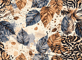 Obraz premium abstract animal skin pattern vector