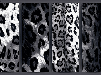 Obraz premium abstract animal skin pattern vector