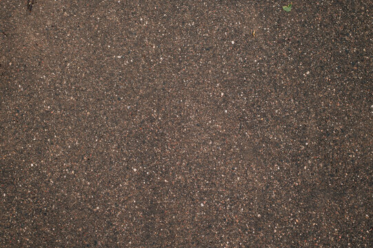 Close up of asphalt texture