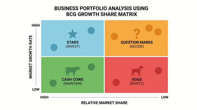 Business Portfolio Analysis Using BCG Growth Share Matrix