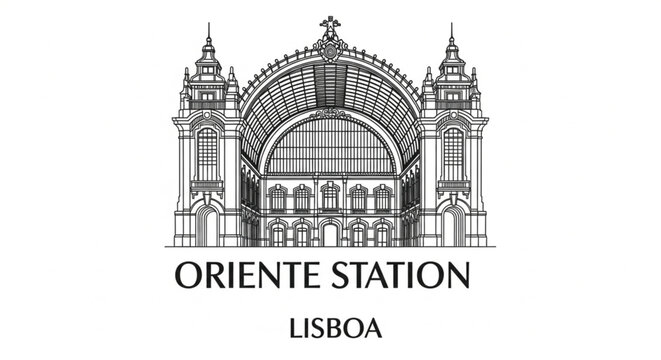 Oriente Station Lisboa Building Architecture.