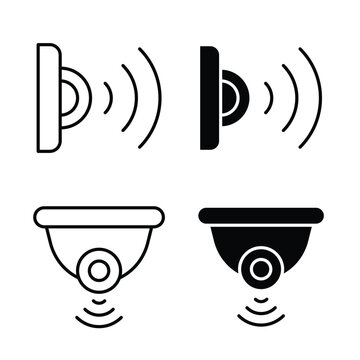 Motion sensor icon
