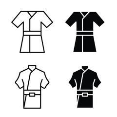 Naklejka premium Kimono icon