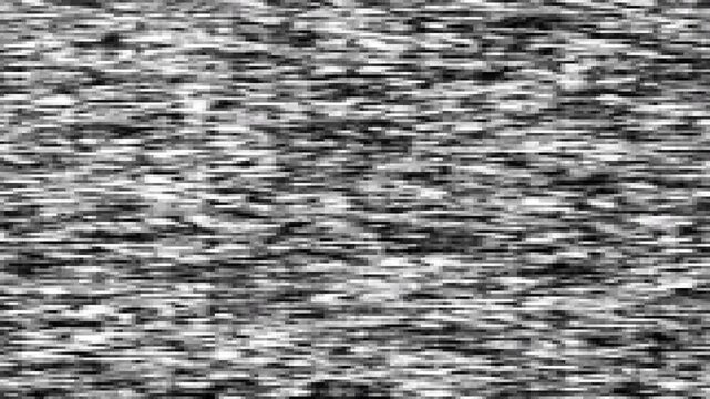 Vintage TV Static Noise Background with Analog Television Signal Interference. Authentic vintage television static noise background featuring black and white analog signal interference.
