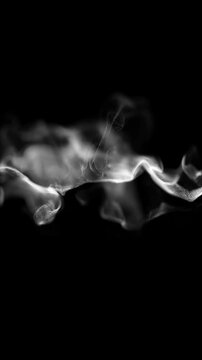 Converging Smoke Clouds Overlay