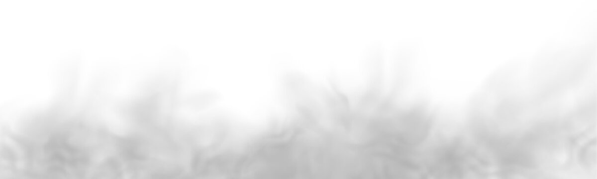 Steam and fog blend together creating natural vapor clouds with realistic transparency. Premium PNG atmospheric graphic.