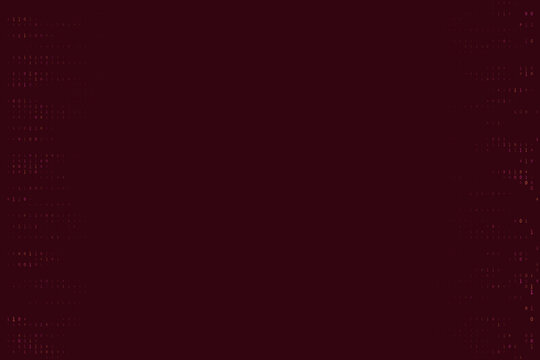 Dark Maroon Binary Code Background with Digital Data Streams for Cyber Security and Technology Concepts
