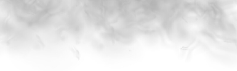 Fototapeta premium Dense grey fog rises upward with soft smoky edges on a transparent background. Steam effect creates a cinematic atmosphere for design use. High quality PNG overlay.