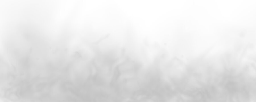 Realistic fog layer with dense vapor texture and natural smoky diffusion. Transparent special effect available as professional PNG resource.
