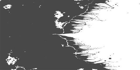 Fototapeta premium Abstract Texture with Monochrome Contrast: A high-contrast, abstract image featuring a dynamic interplay of dark grey and white, suggesting textured surfaces or dramatic natural phenomena.