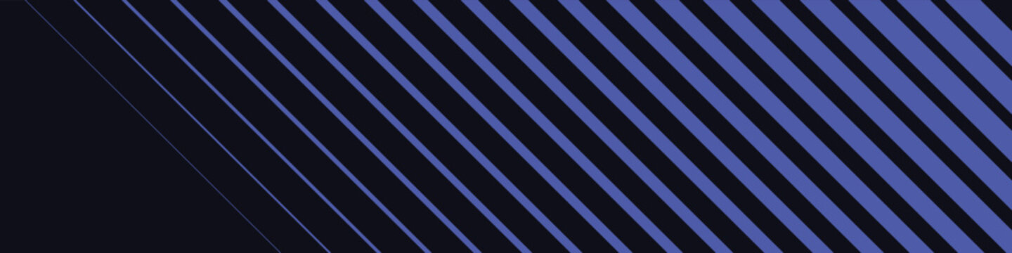 Dynamic blue diagonal lines gradient background for modern digital technology applications