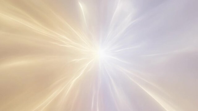 Radiant Ethereal Light Rays Expanding from Center