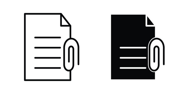 Attach document icon