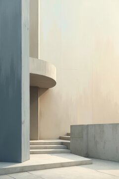 Fondo abstracto de muro urbano con tonos tierra apagados y textura