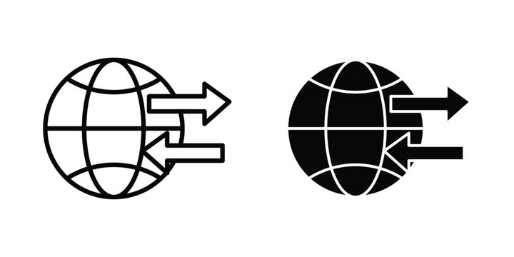 Import export icon