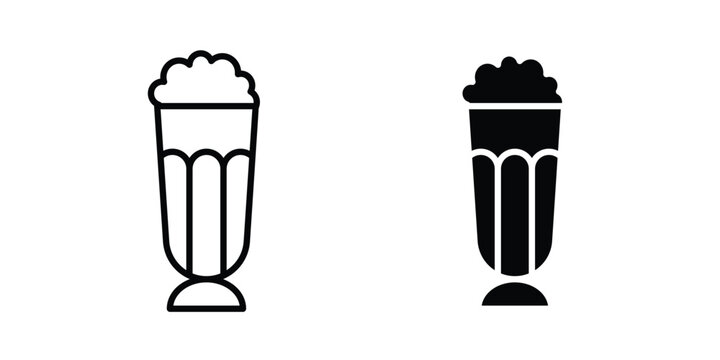 Milk shake icon
