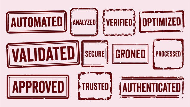 secure verified status pattern, analyzed trusted document illustration, business verified stamp background, secure document mark print, verified status icon set, trusted document art design, verified 