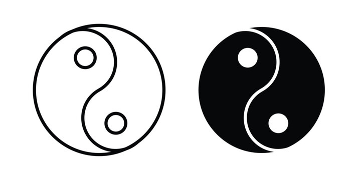 Yin yang icon