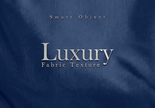 Luxury Fabric Text Effect
