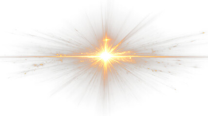 Obraz premium Natural sunlight effect with smooth glow and gradient light PNG
