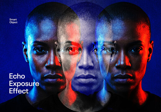 Echo Exposure Photo Effect