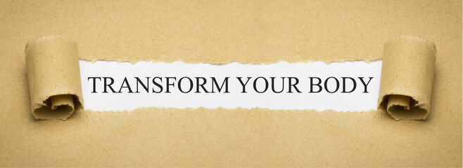 Obraz premium Transform Your Body