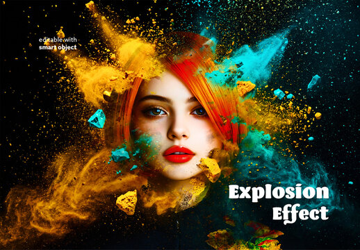 Explosion Photo Effect