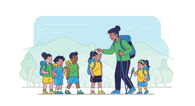 Outdoor Adventure Leadership Guiding Young Explorers Through Nature