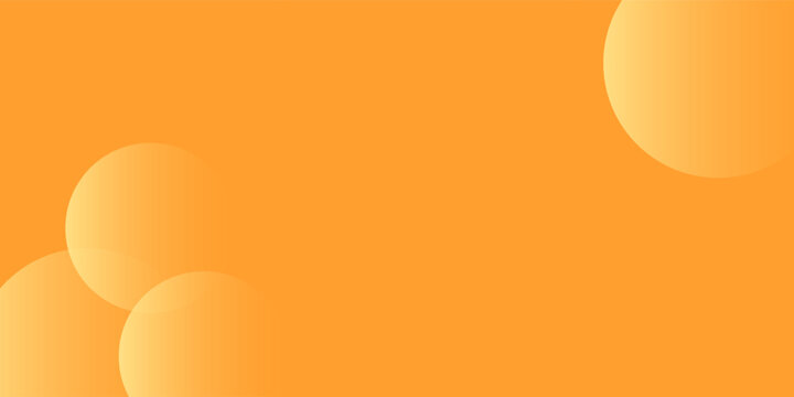 Minimalist banner background,orange and yellow graphic illustration art backdrop