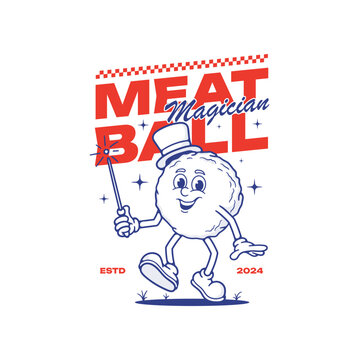 Cute Food Mascot Illustration Vector