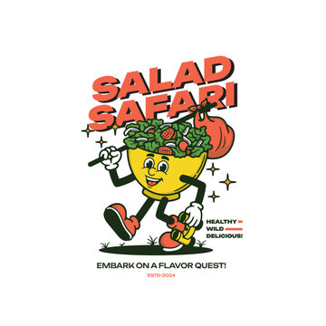 Cute Food Mascot Illustration Vector